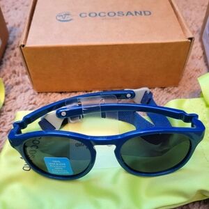 Baby Round Sunglasses- blue